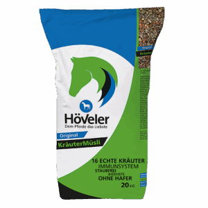 Höveler KräuterMüsli – havervrije muesli met natuurlijke kruiden voor paarden