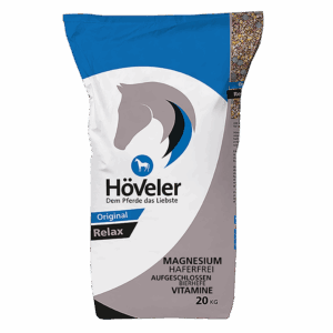 höveler relax muesli voor paarden met magnesium en havervrije samenstelling