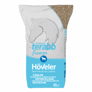 Höveler Terabb Junior brok voor jonge veulens voor gezonde groei en spierontwikkeling