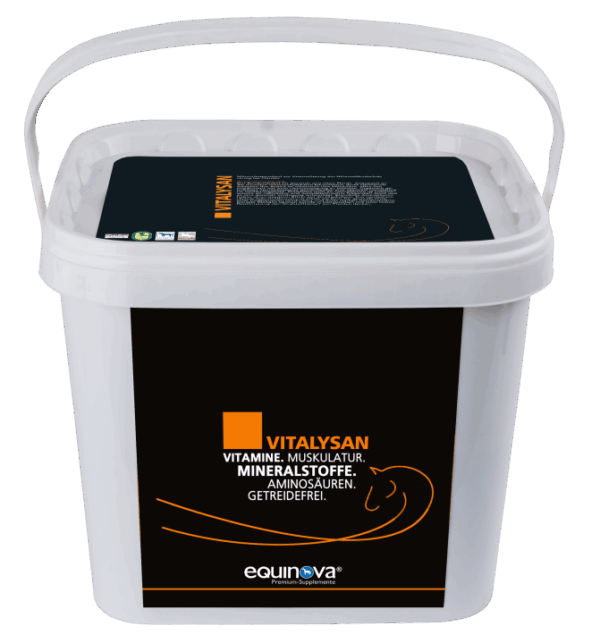 Equinova Vitalysan Powder van Equine Feed, aanvullend mineraalvoer voor paarden