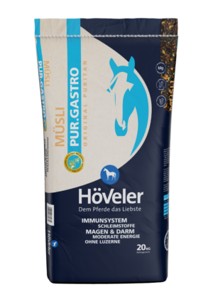H:oveler Pur.Gastro Muesli graanvrije muesli voor paarden met een gevoelige maag en darmen